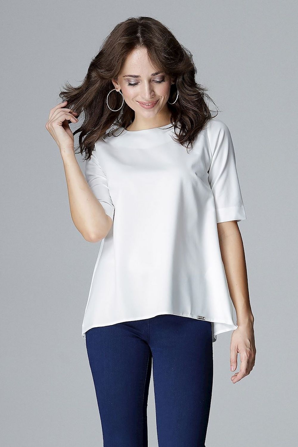 Low back blouse