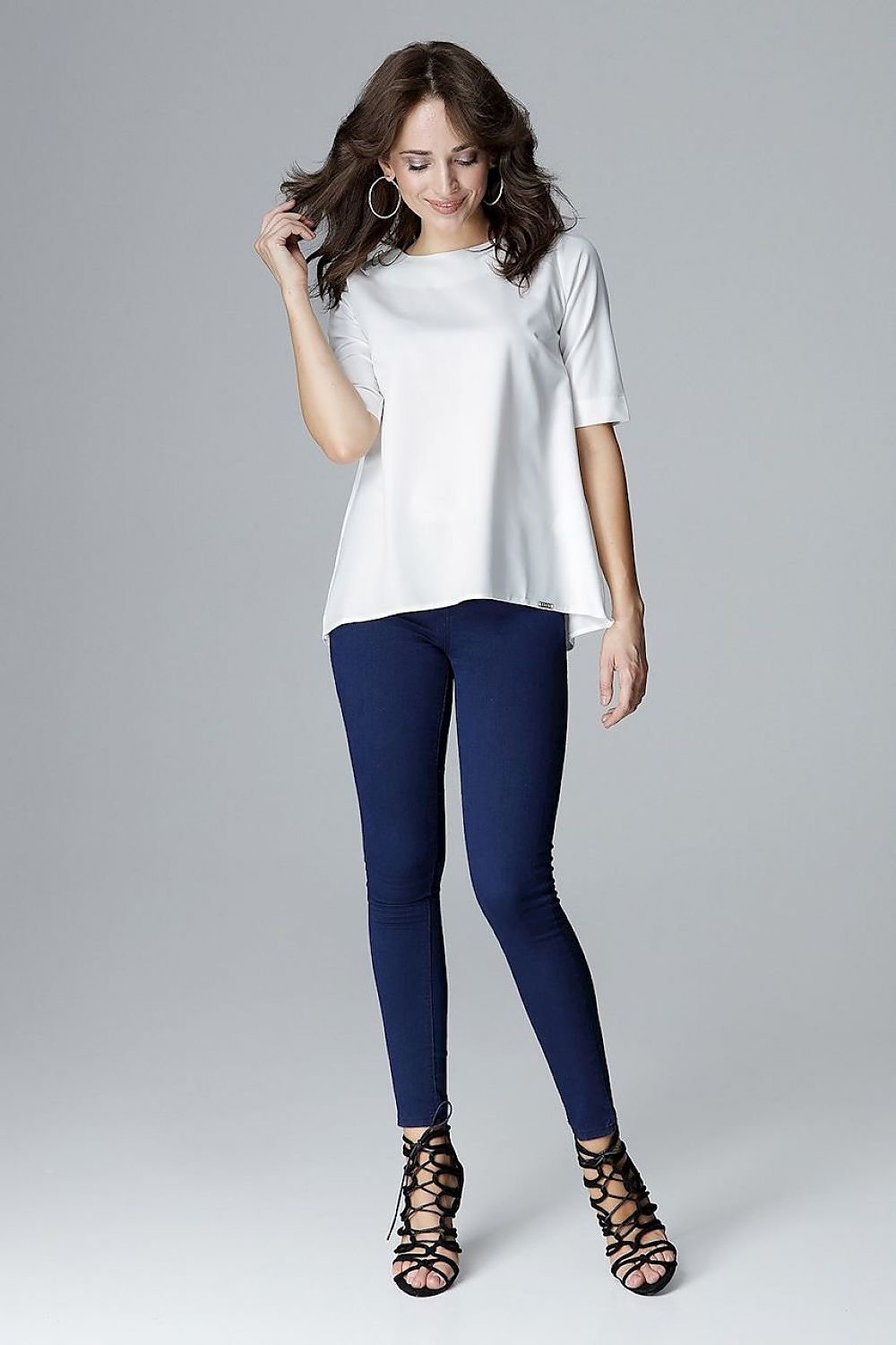 Low back blouse
