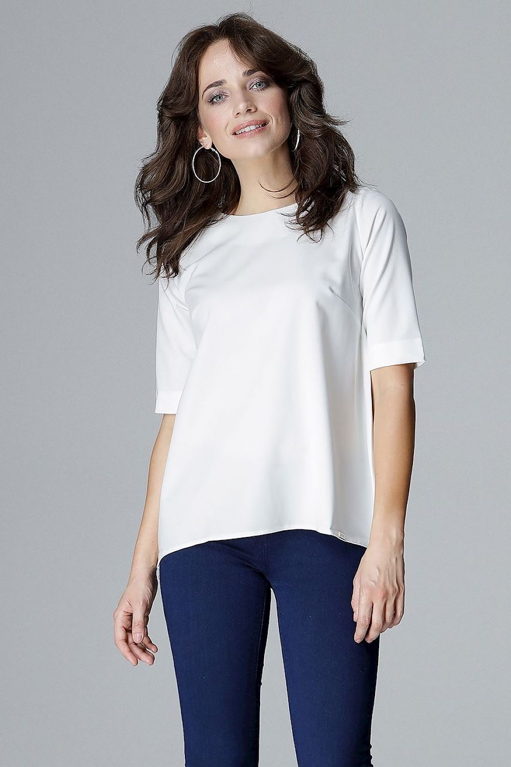 Low back blouse