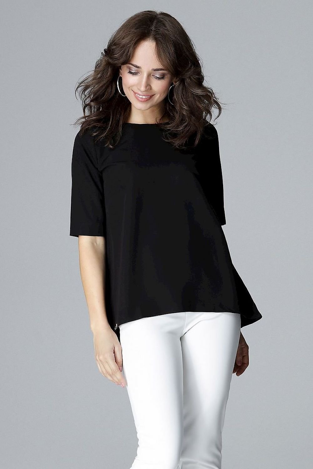 Low back blouse