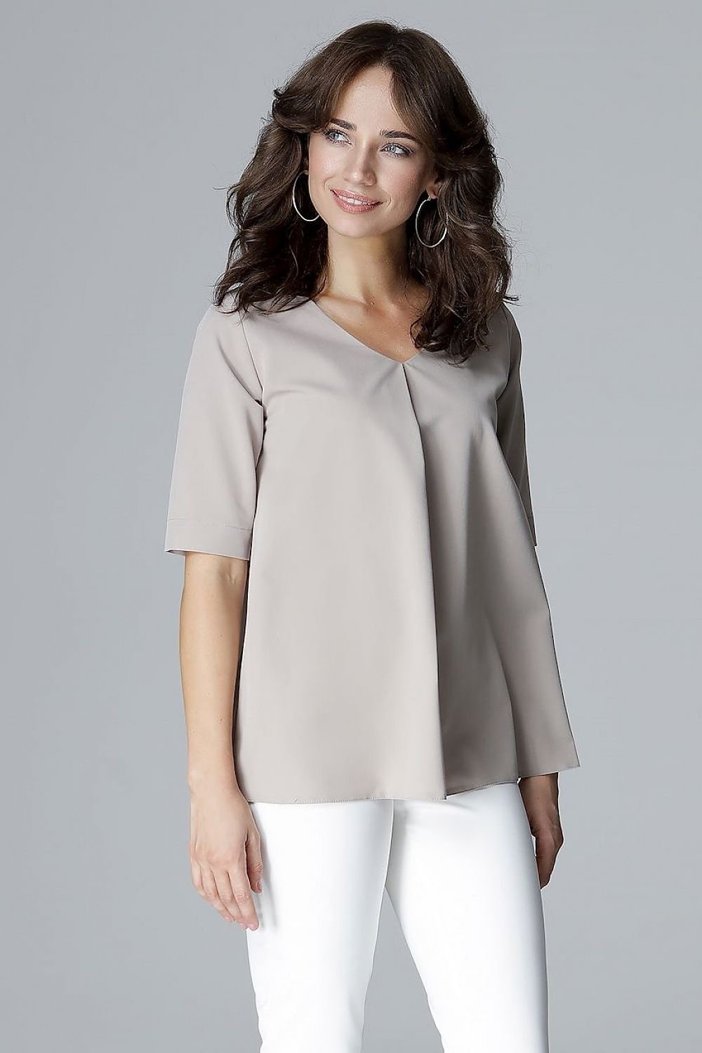 Low back blouse
