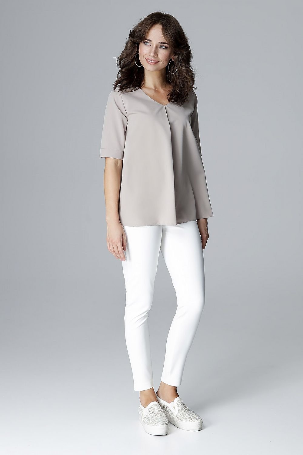 Low back blouse