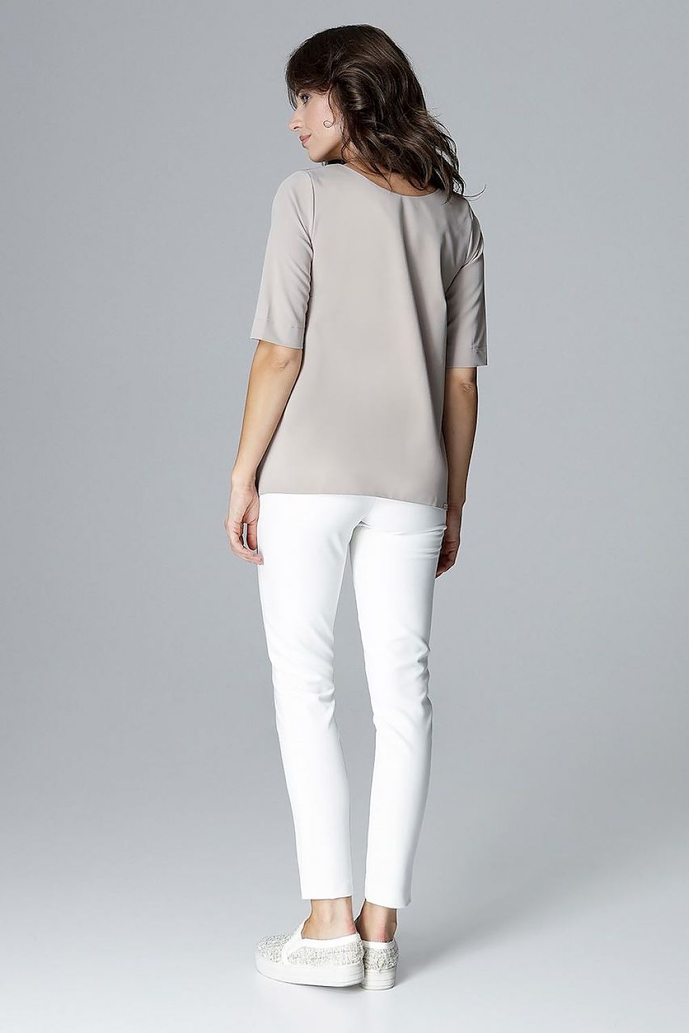 Low back blouse