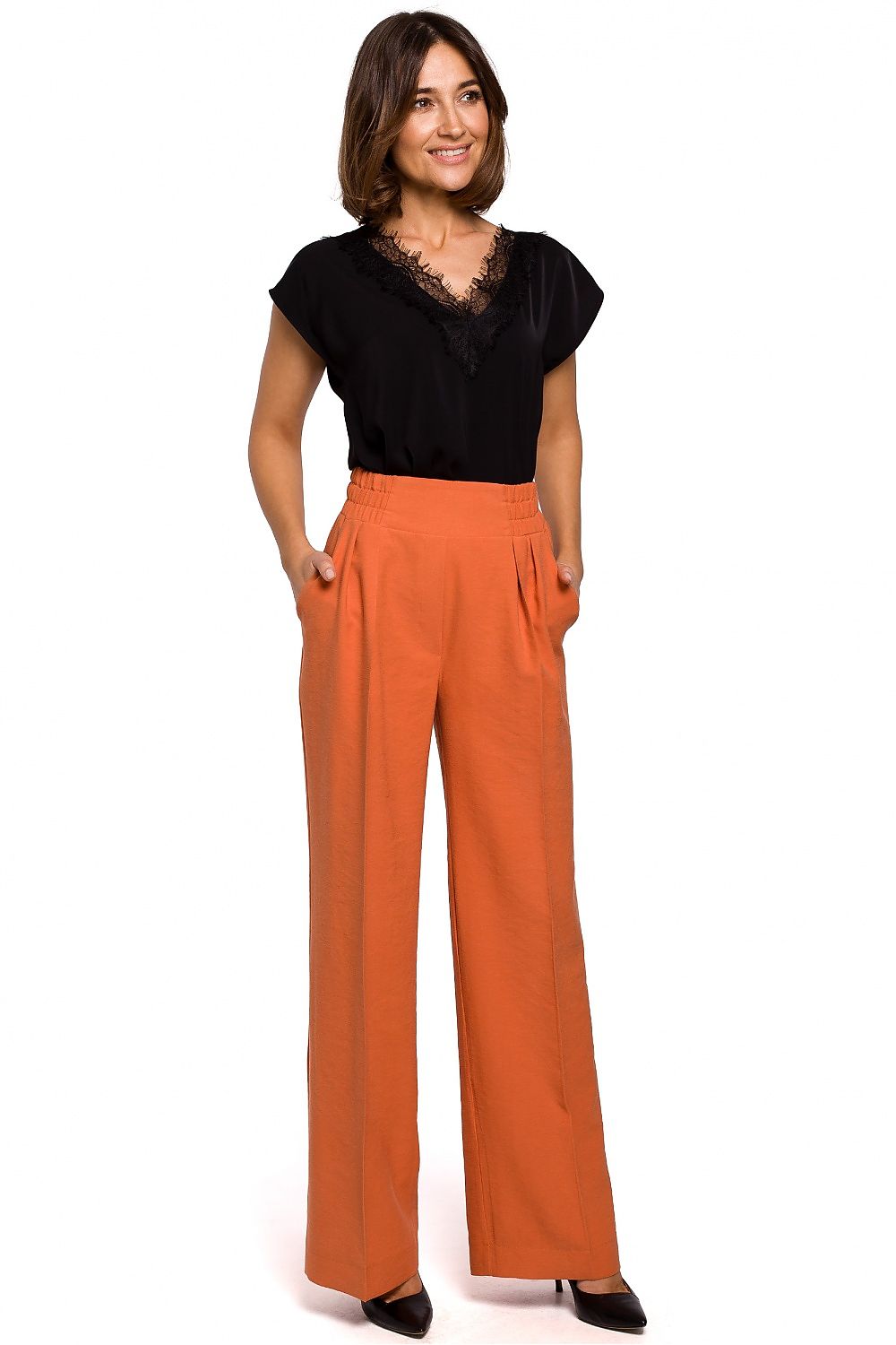 Top with lace detail