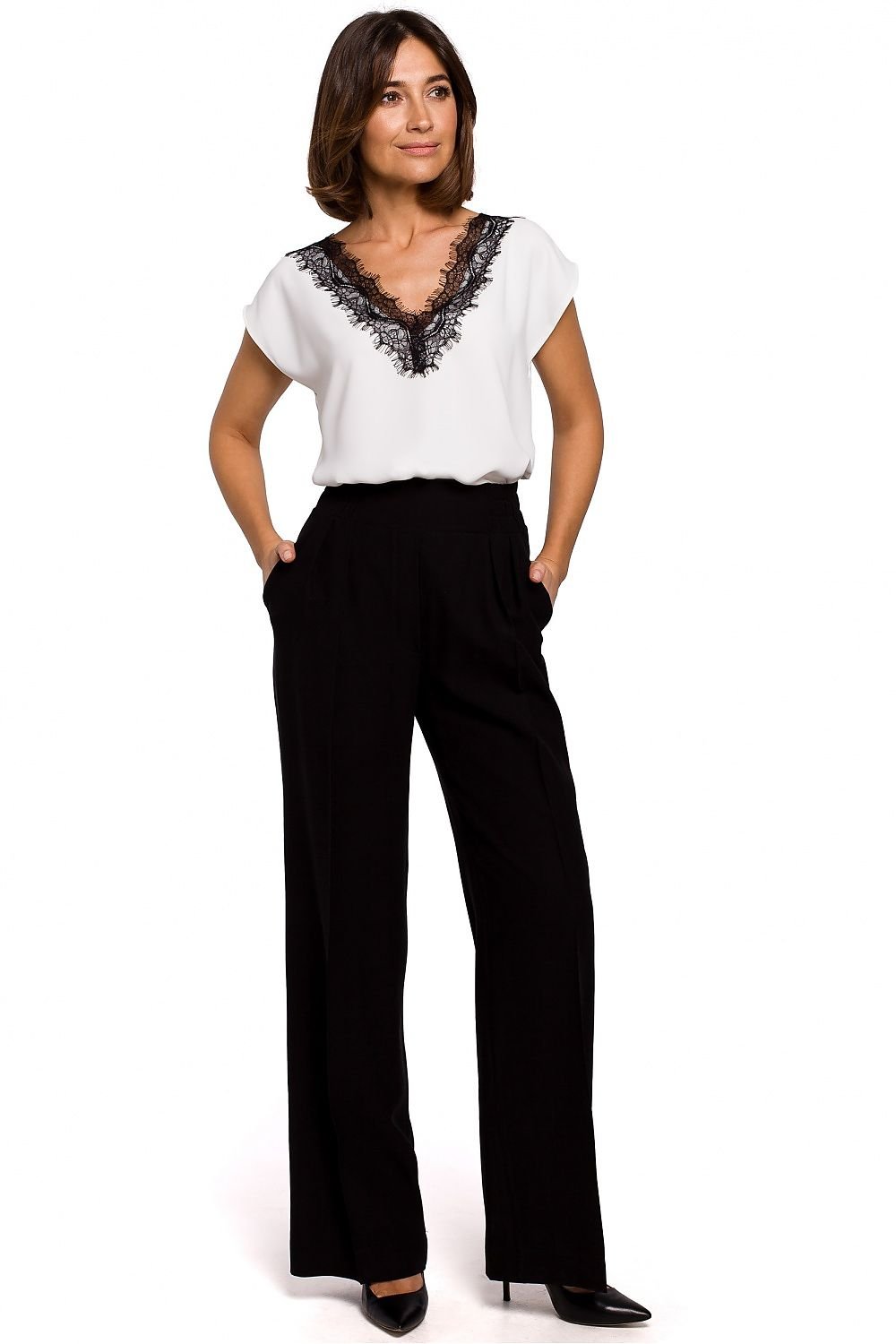 Top with lace detail
