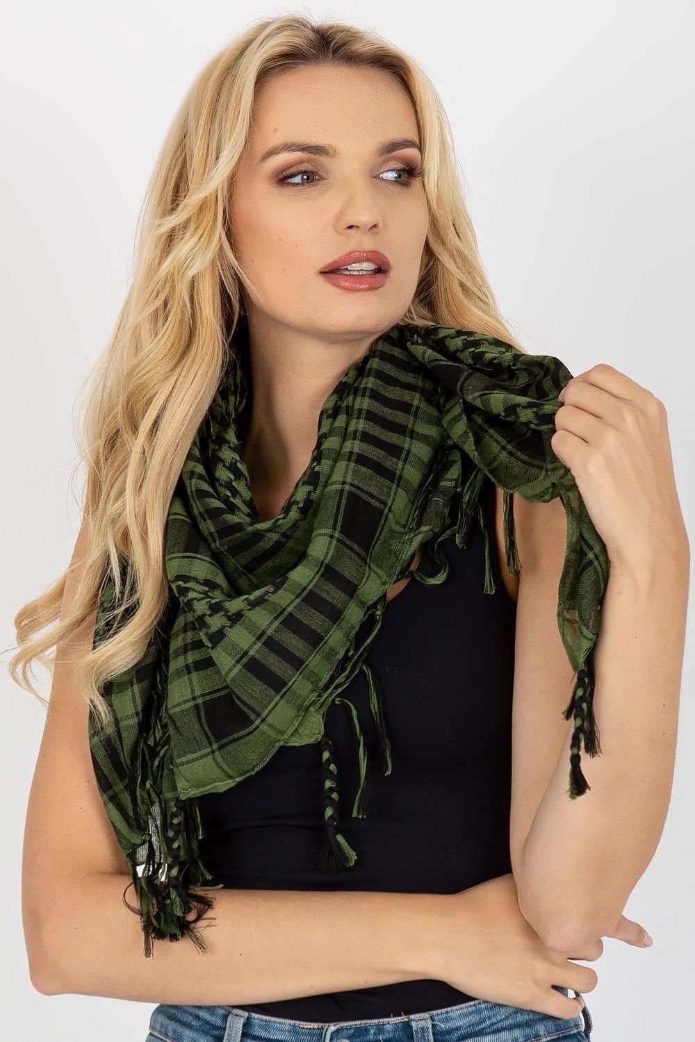Scarf mönstrad AT