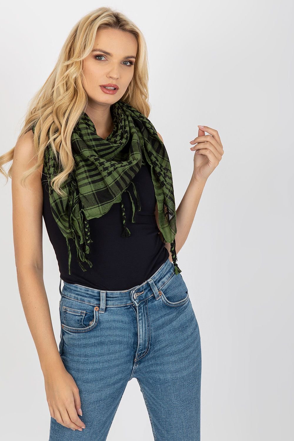 Scarf mönstrad AT