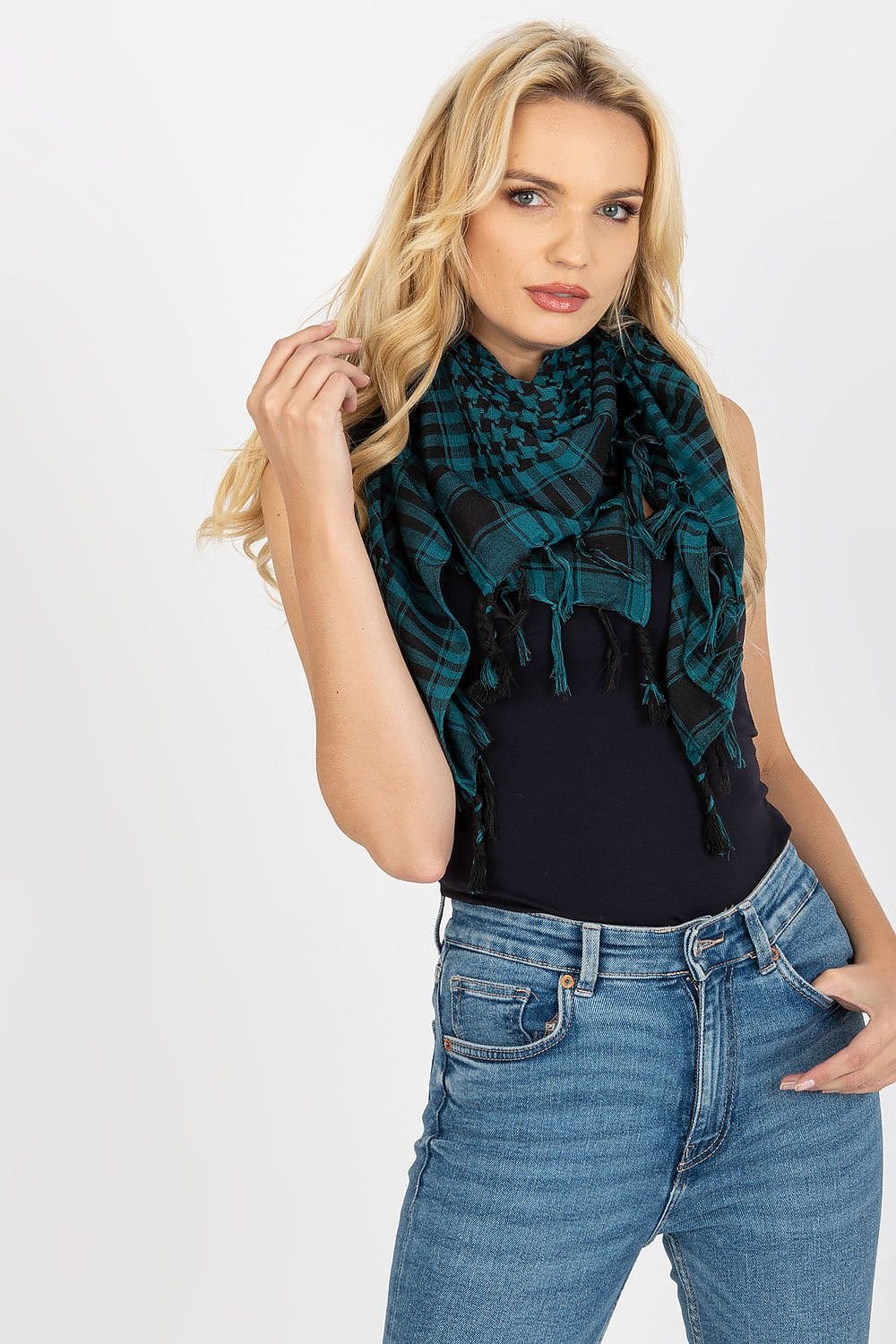 Scarf mönstrad AT