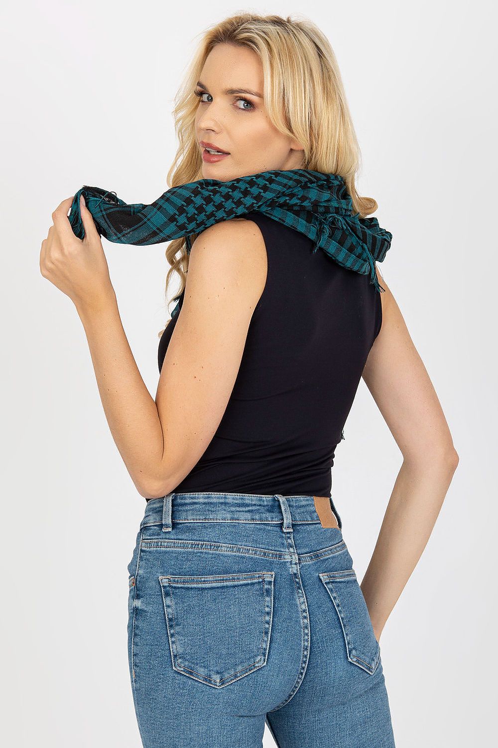 Scarf mönstrad AT