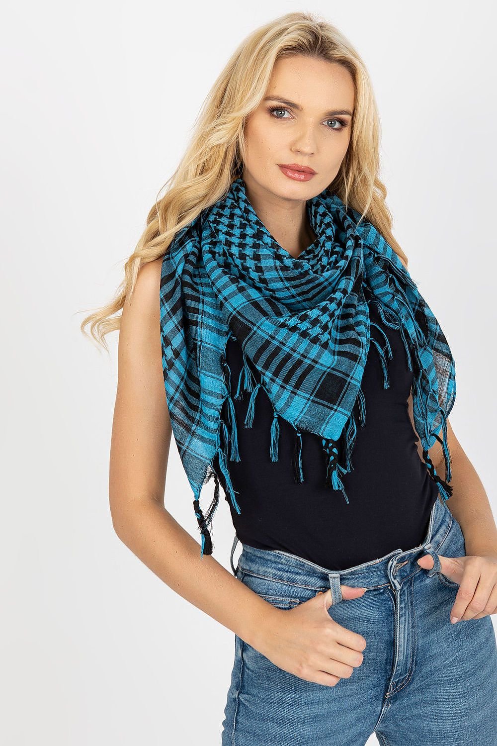 Scarf mönstrad AT