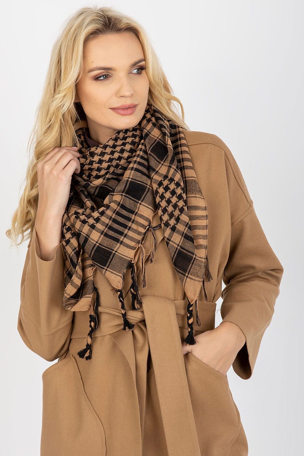 Scarf mönstrad AT