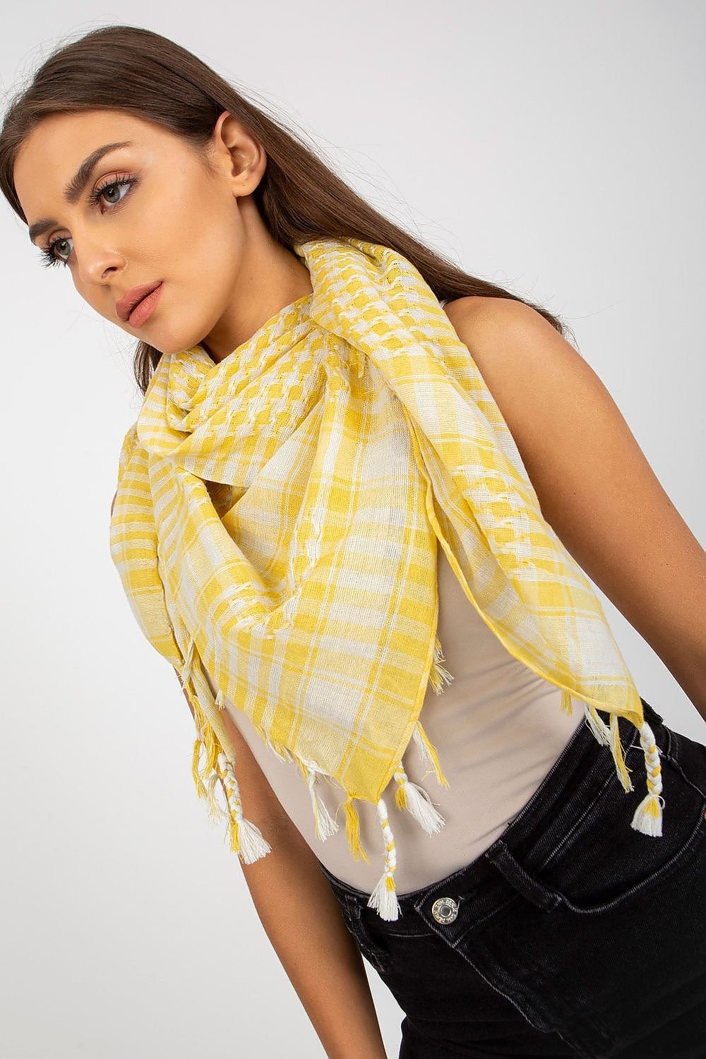 Scarf mönstrad AT