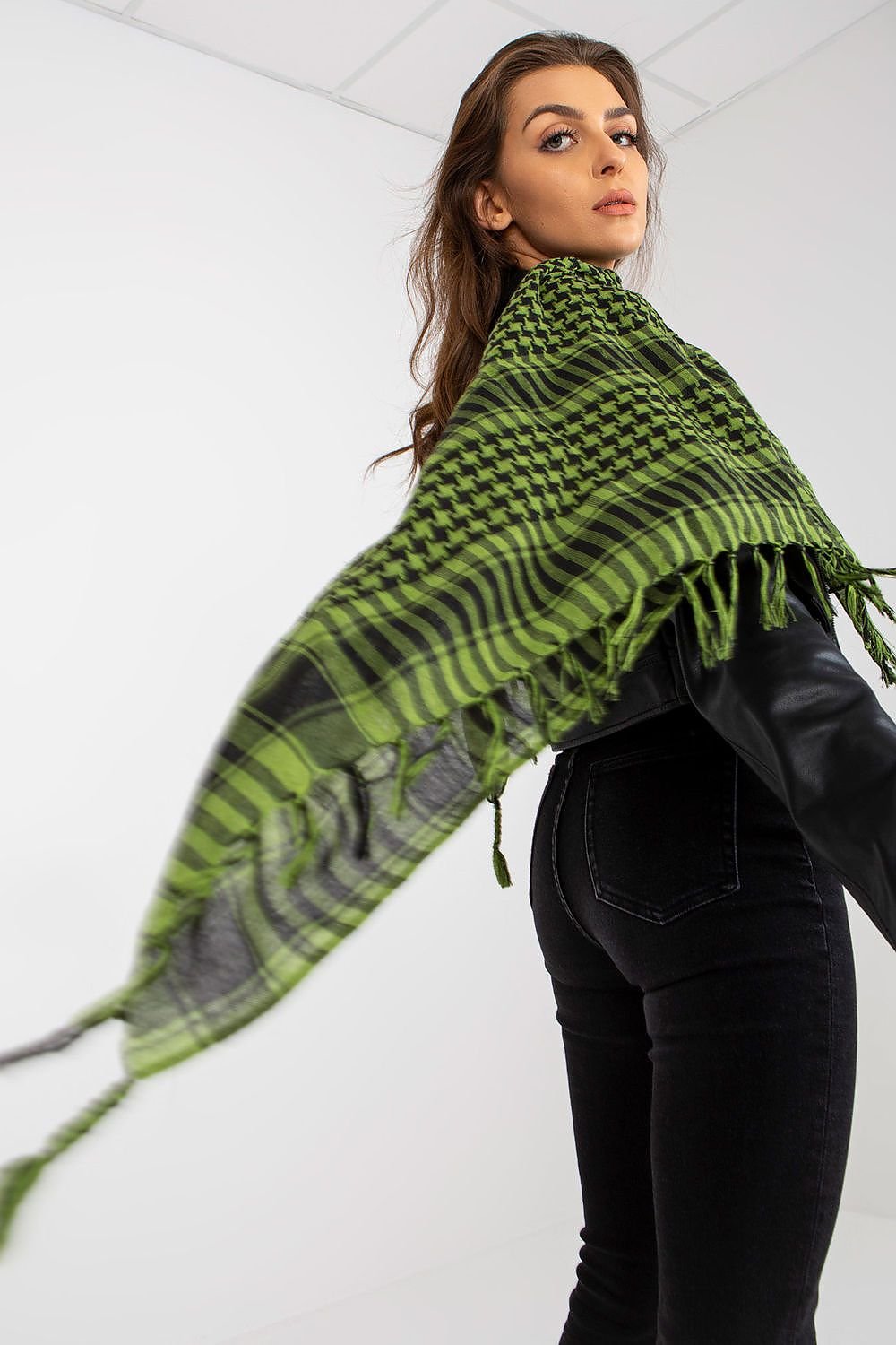 Scarf mönstrad AT