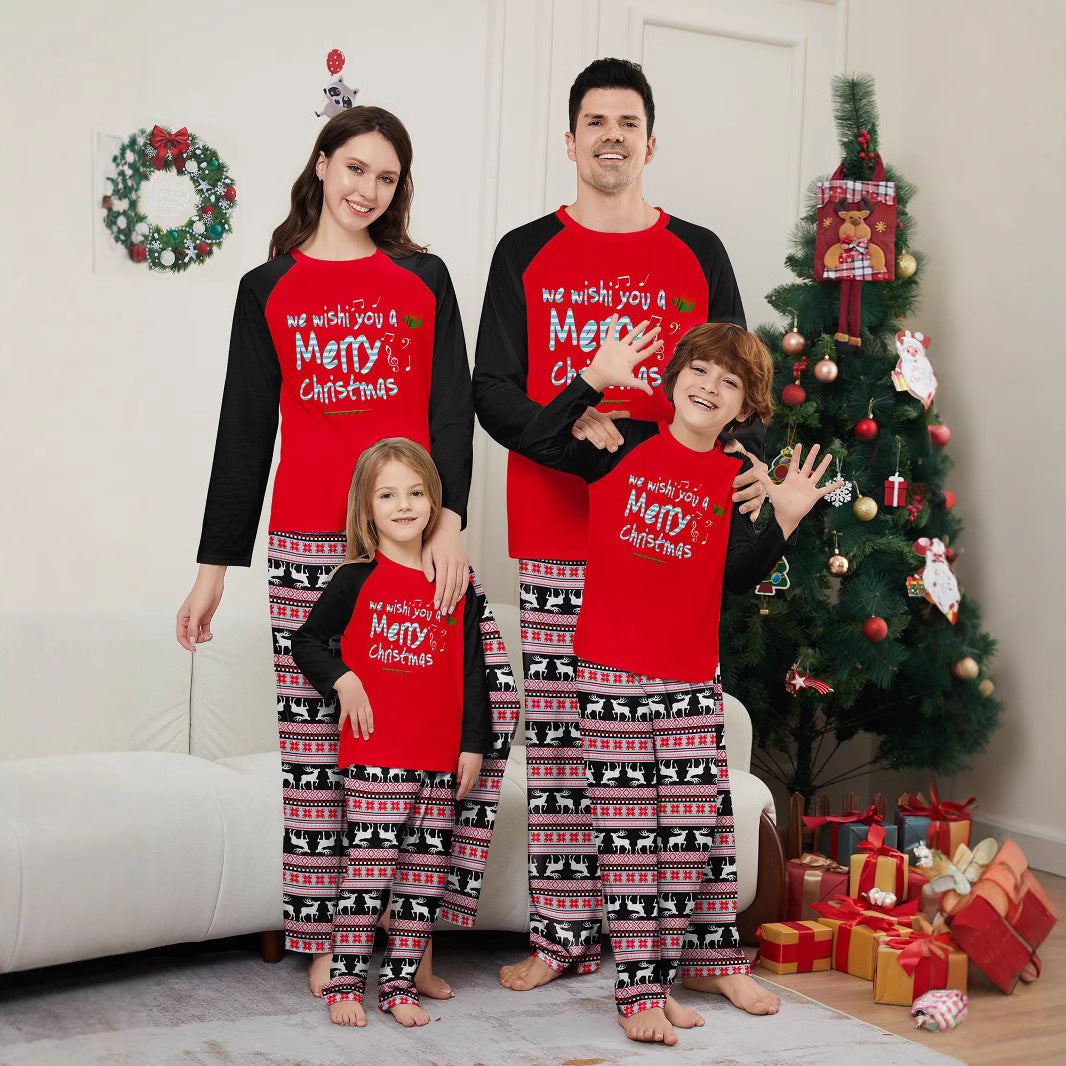 Julpyjamas Matchande Familj