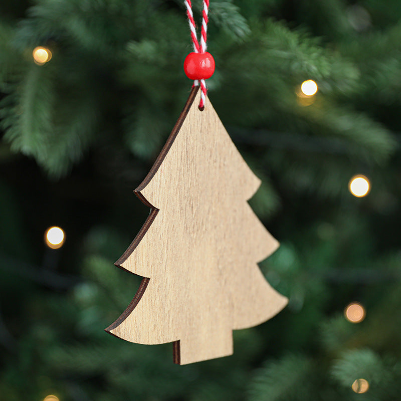 Julgranshänge i trä
