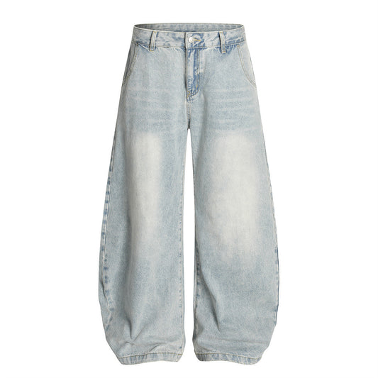 Lösa vida jeans