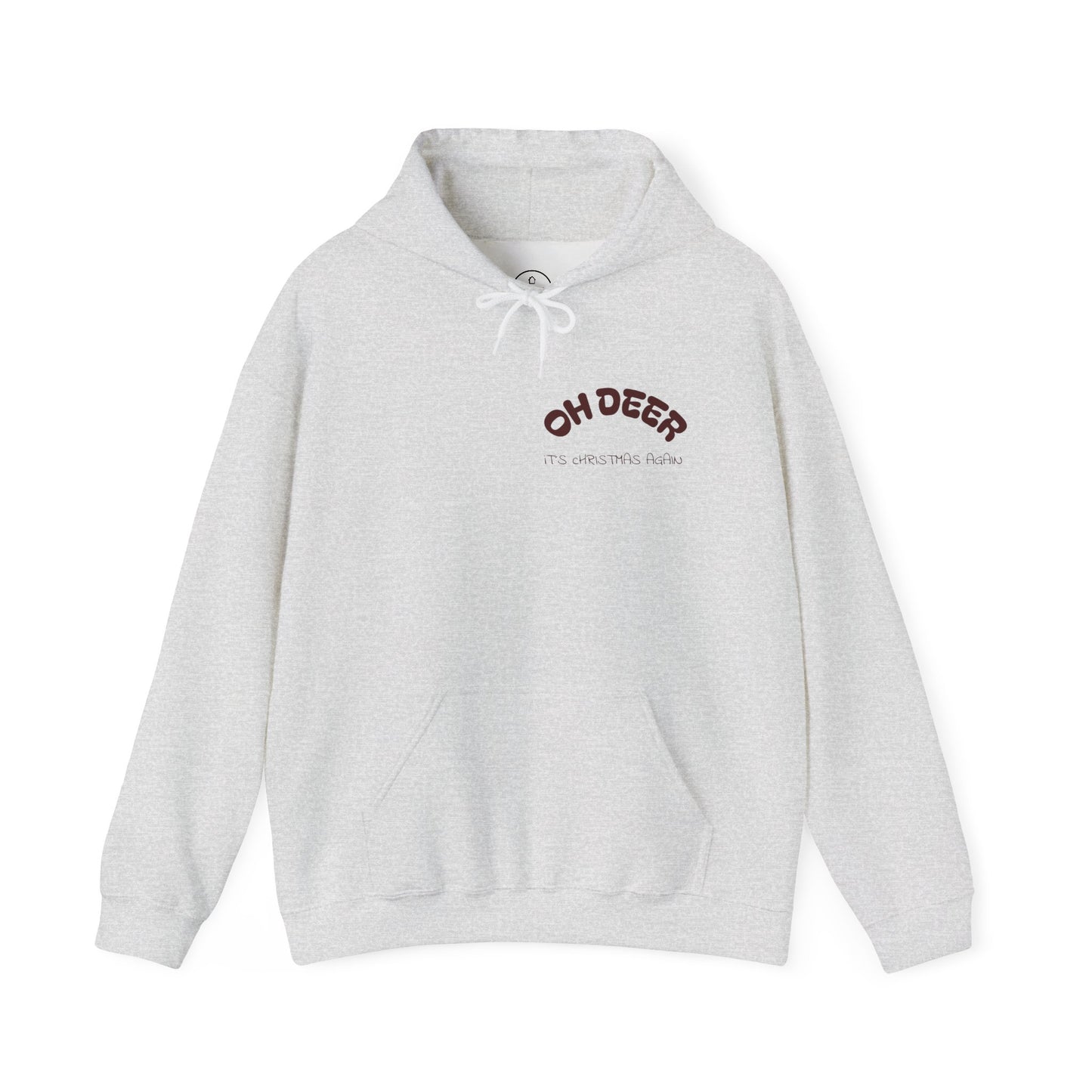 Hus41 Unisex Sweatshirt Hoodie - OH DEER Jultröja