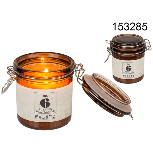 Doftljus (valnöt) i masonburk