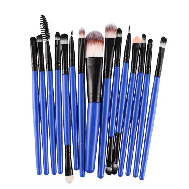 15pcs/set Sminkborstar