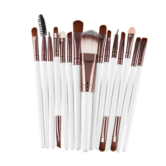 15pcs/set Sminkborstar