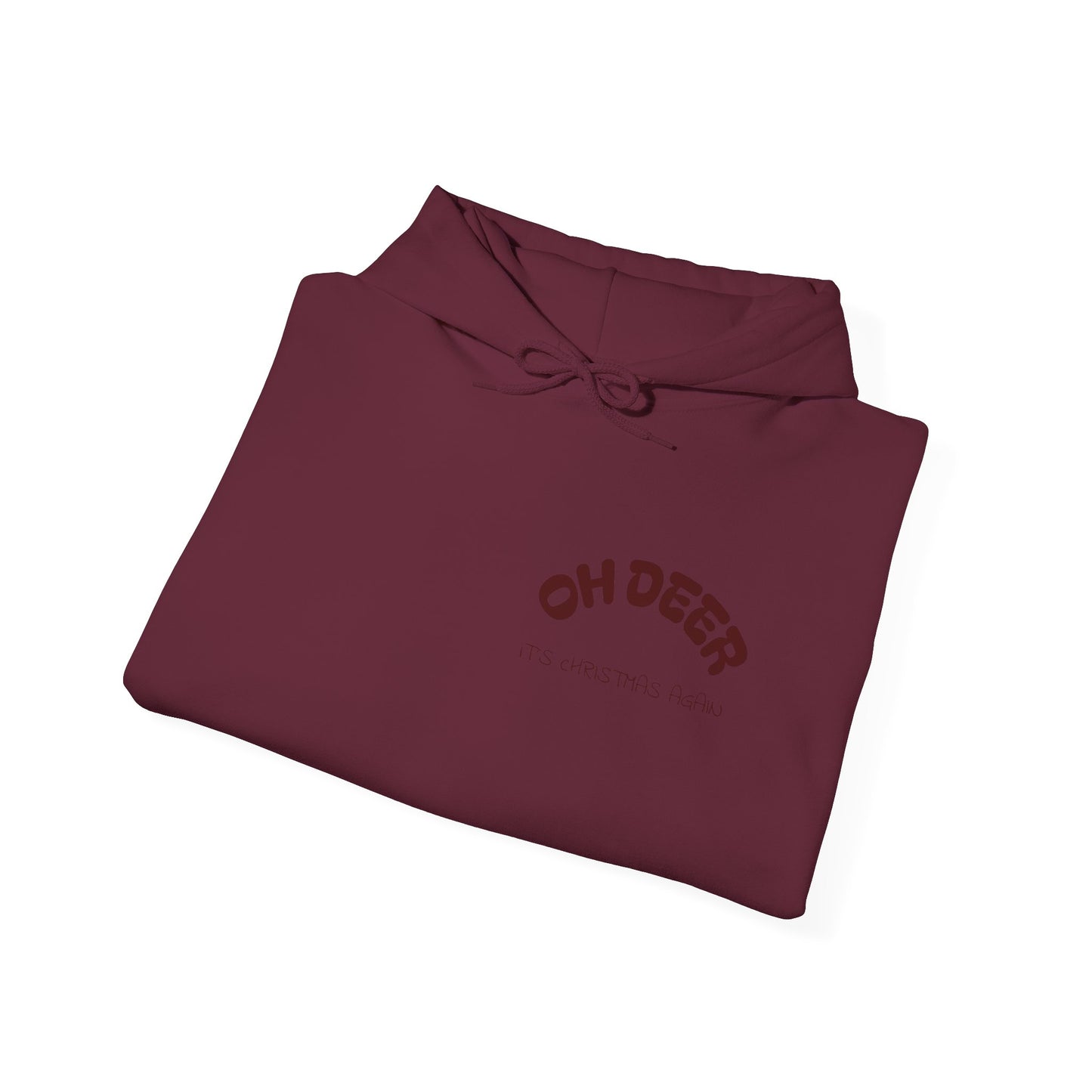 Hus41 Unisex Sweatshirt Hoodie - OH DEER Jultröja
