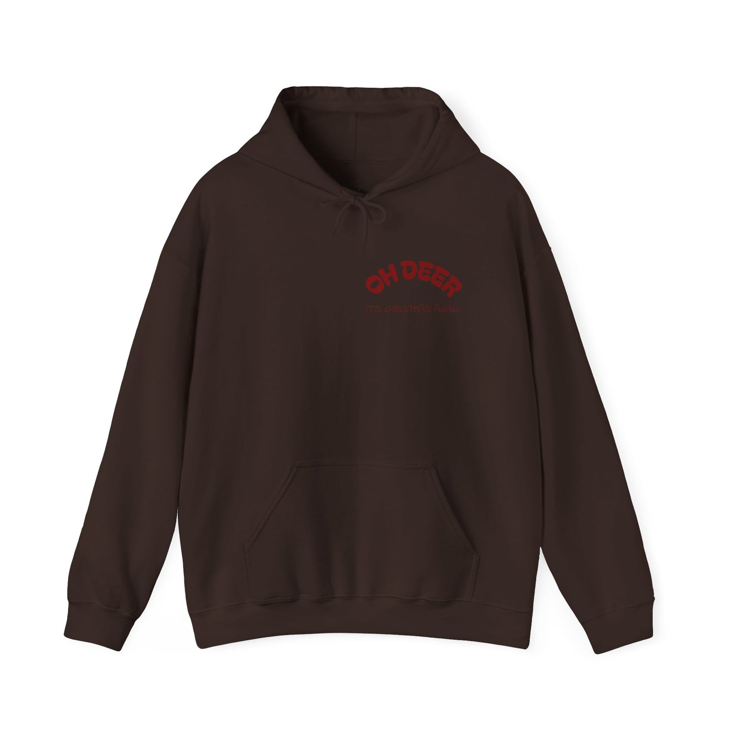 Hus41 Unisex Sweatshirt Hoodie - OH DEER Jultröja