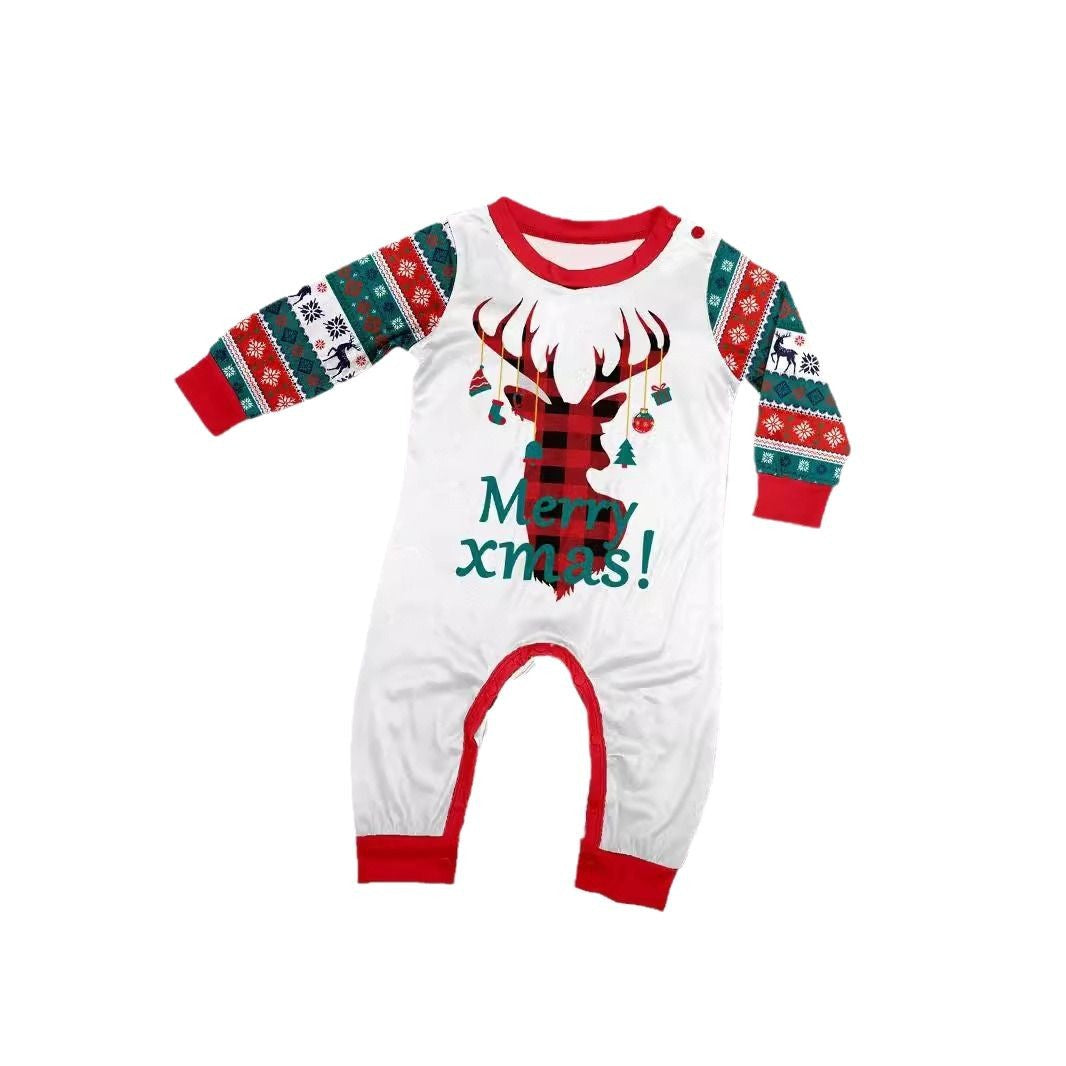 Julpyjamas Matchande Familj