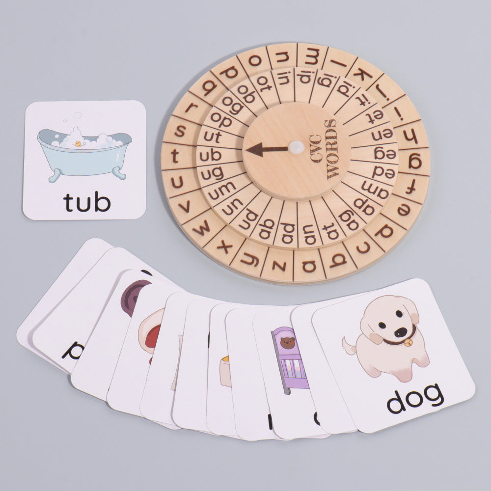 English spelling game puzzle