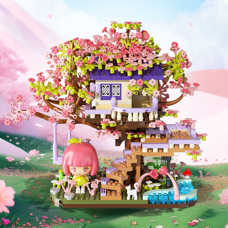 Flower House Building Blocks