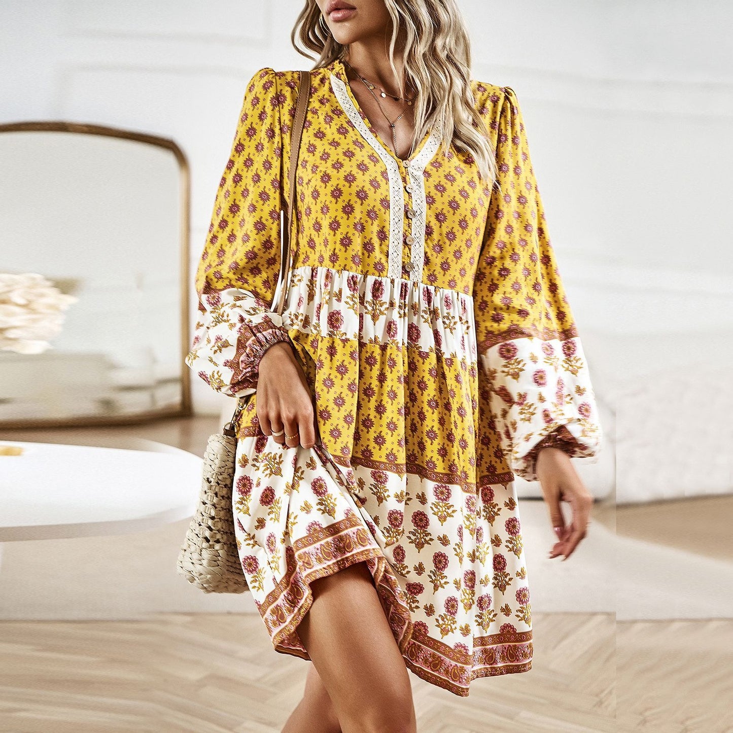 Skjortklänning BOHO