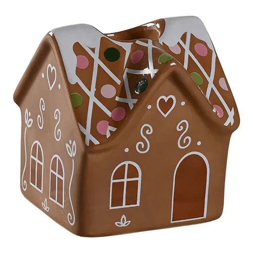 Pepparkakshus för kronljus