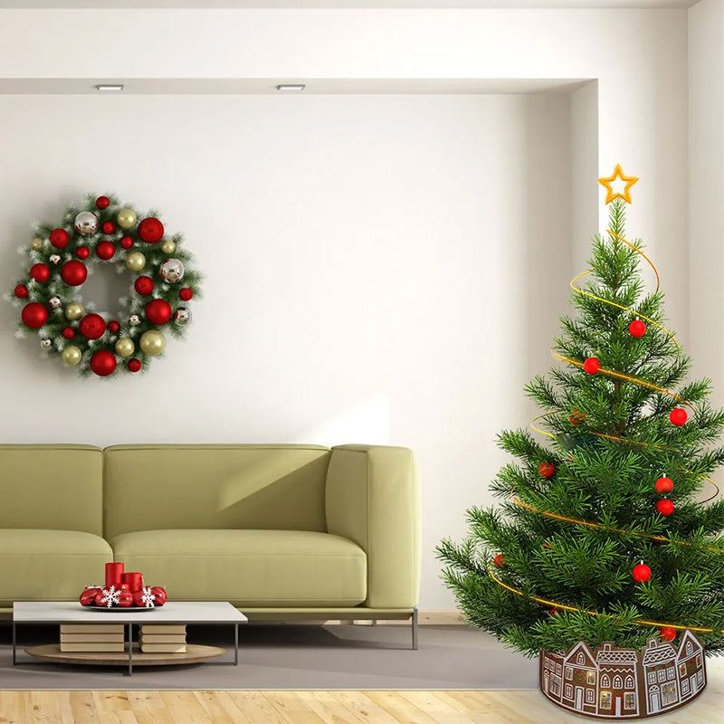 LED Pepparkakshus för Julgran