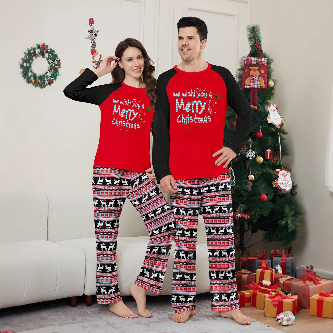 Julpyjamas Matchande Familj