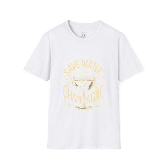 Hus42 T-shirt - Champagne Lover