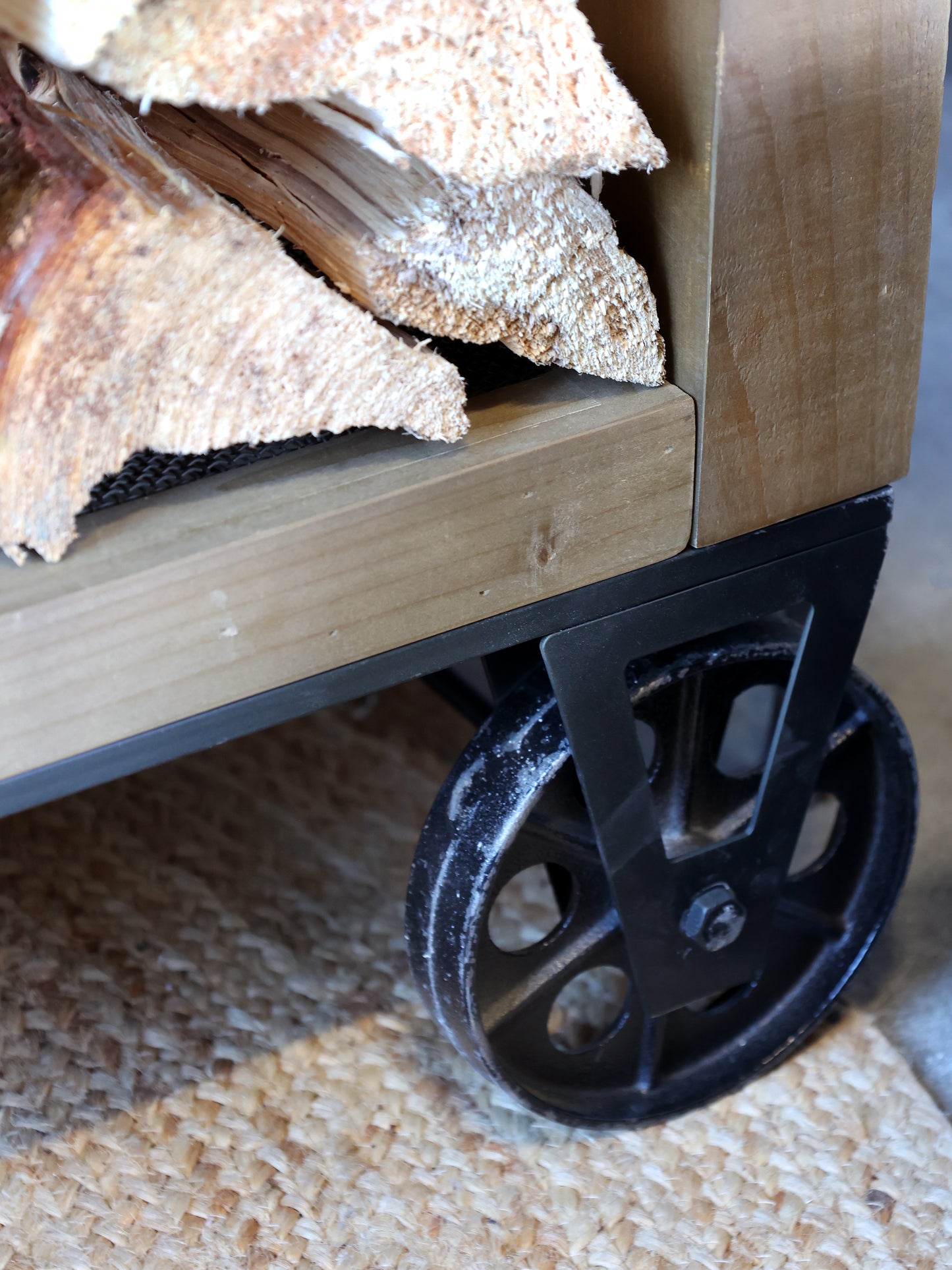 Side table Recycled wood