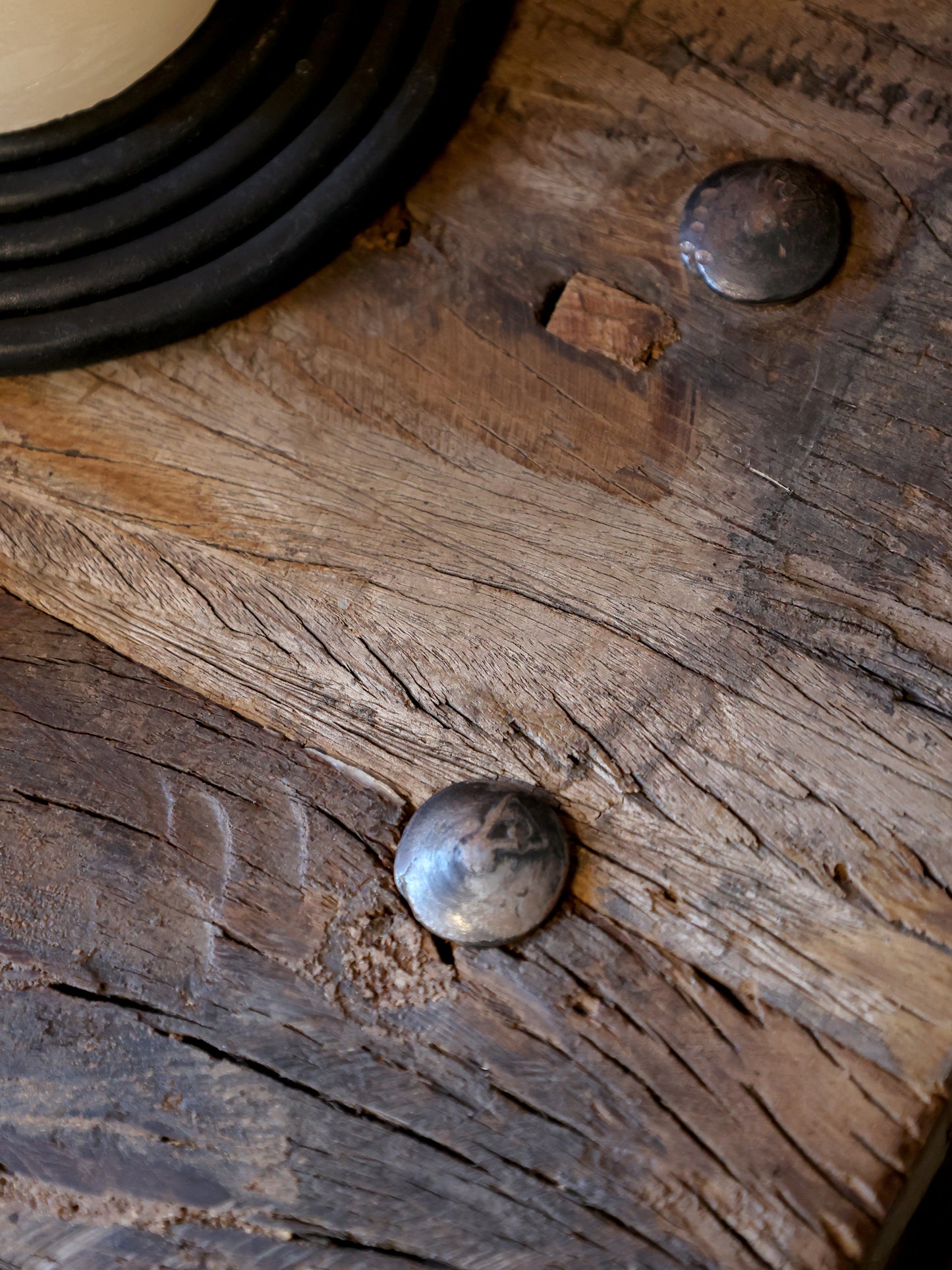 Side table Recycled wood