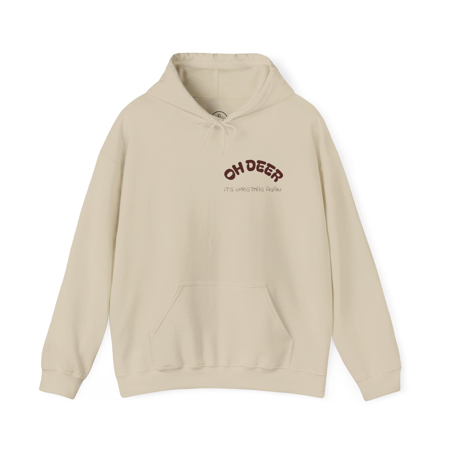 Hus41 Unisex Sweatshirt Hoodie - OH DEER Jultröja