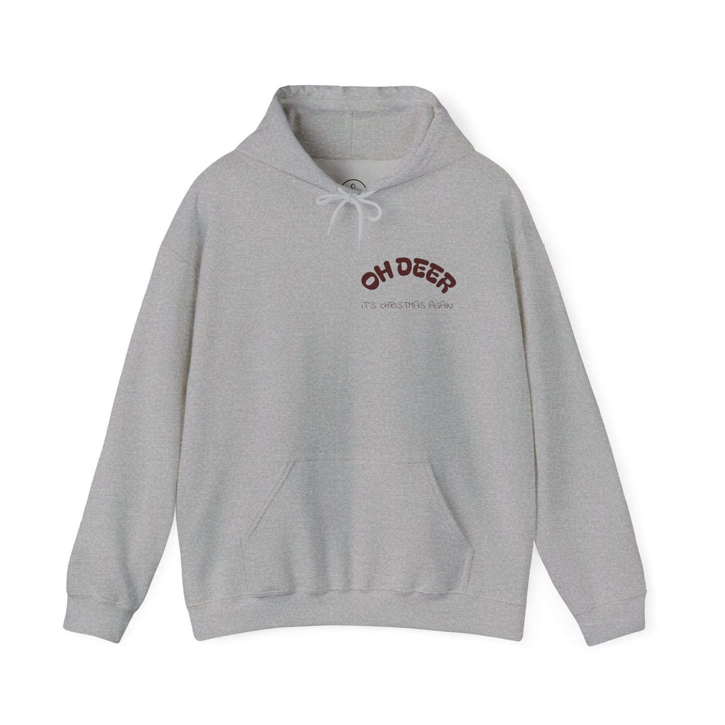 Hus41 Unisex Sweatshirt Hoodie - OH DEER Jultröja