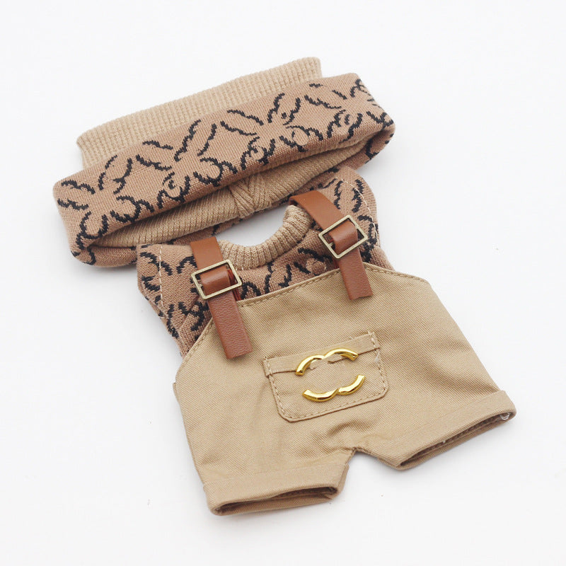 17cm Labubu First and Second Generation Blind Box Clothes