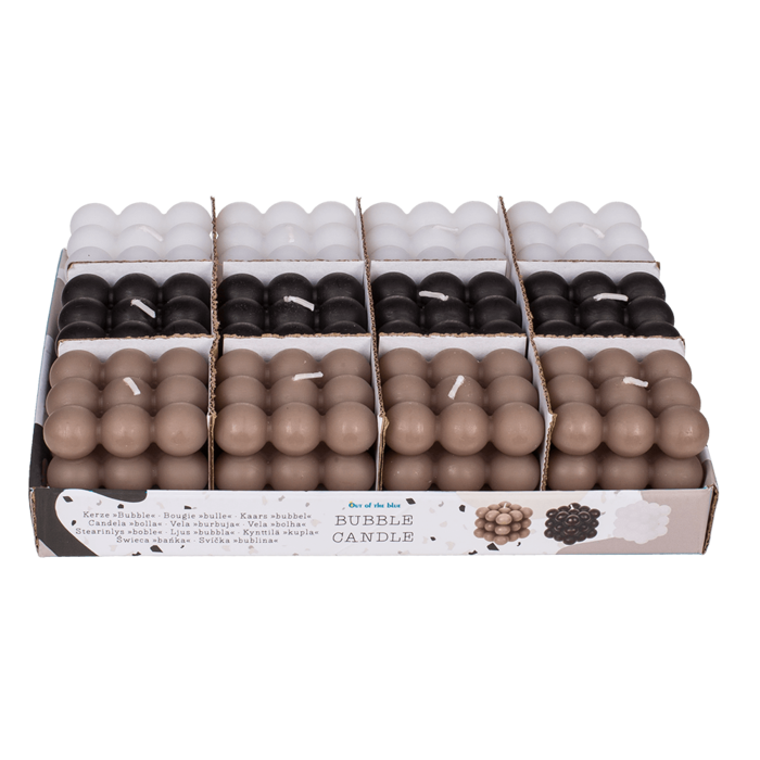 Ljus, Bubbla, ca 6 x 5,5 cm,