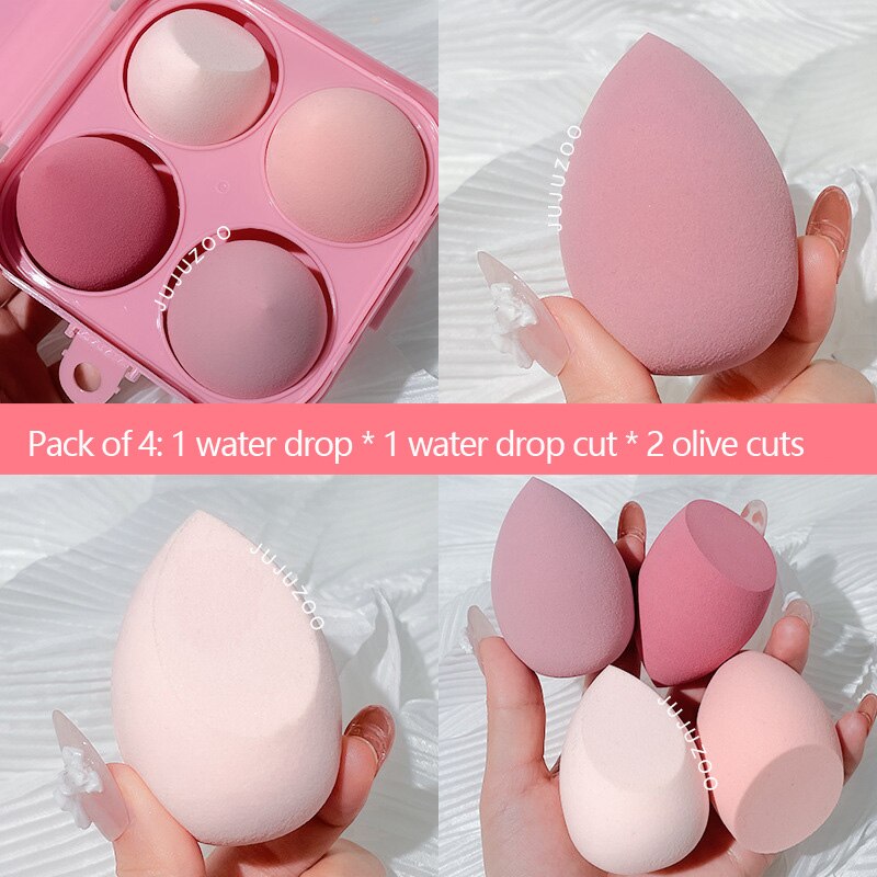 4PCS  Makeup Sponge Sminkblender