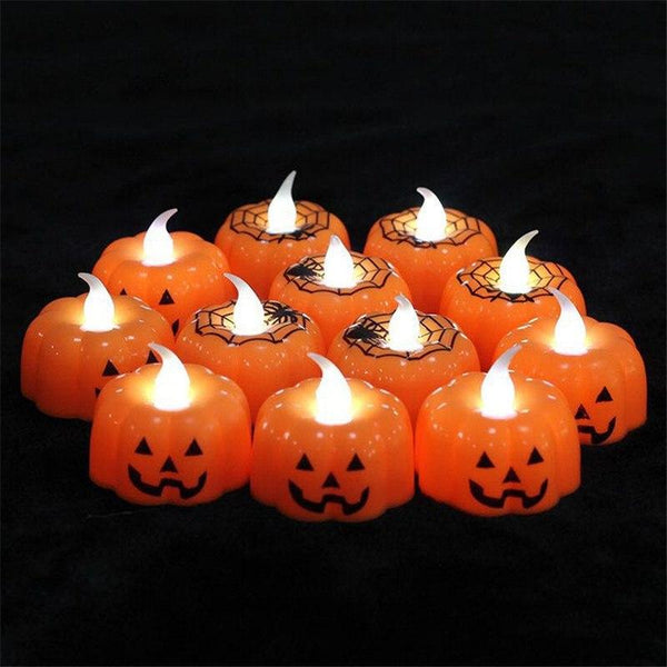 LED-ljus pumpa halloween