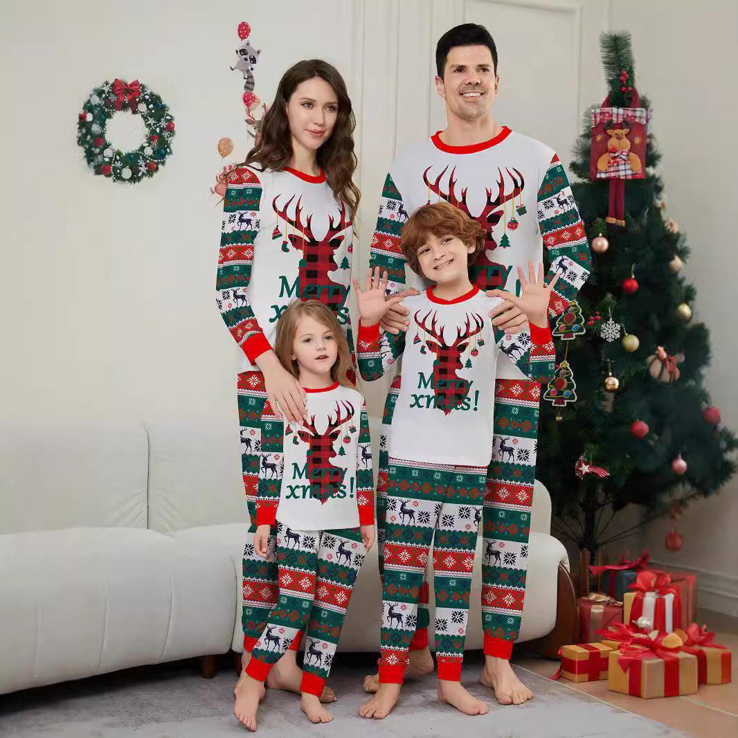 Julpyjamas Matchande Familj