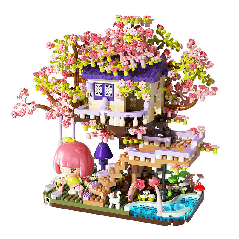 Flower House Building Blocks