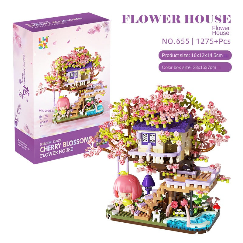 Flower House Building Blocks