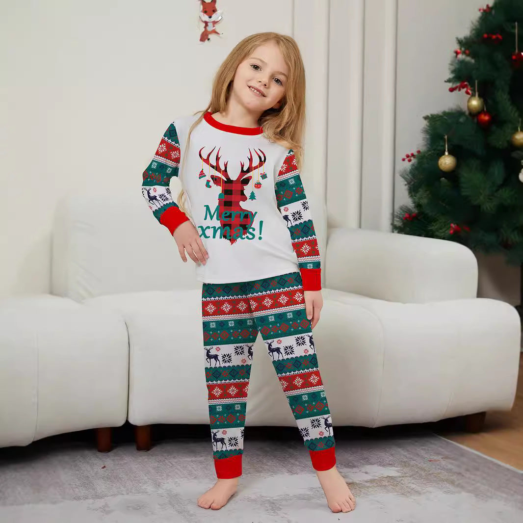 Julpyjamas Matchande Familj