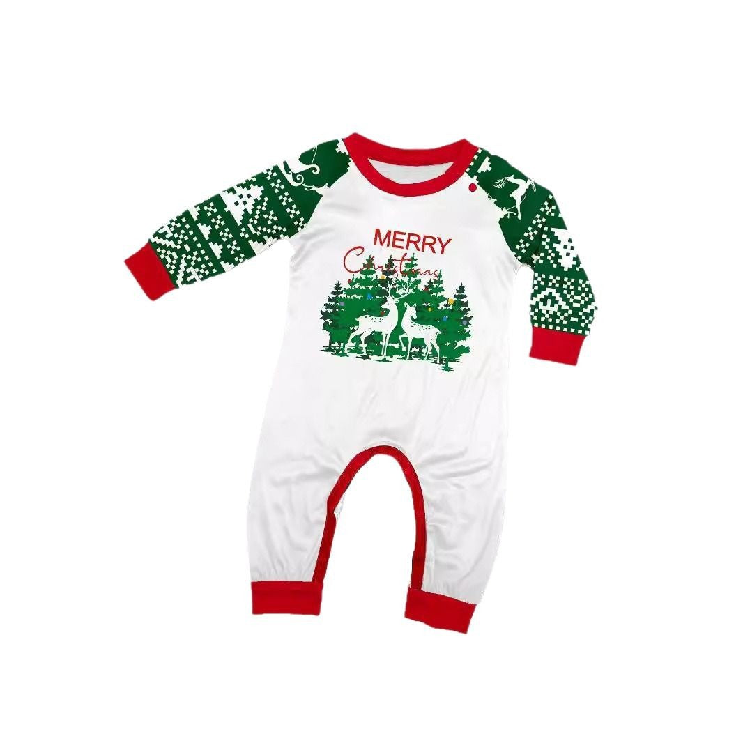 Julpyjamas Familj Matchande