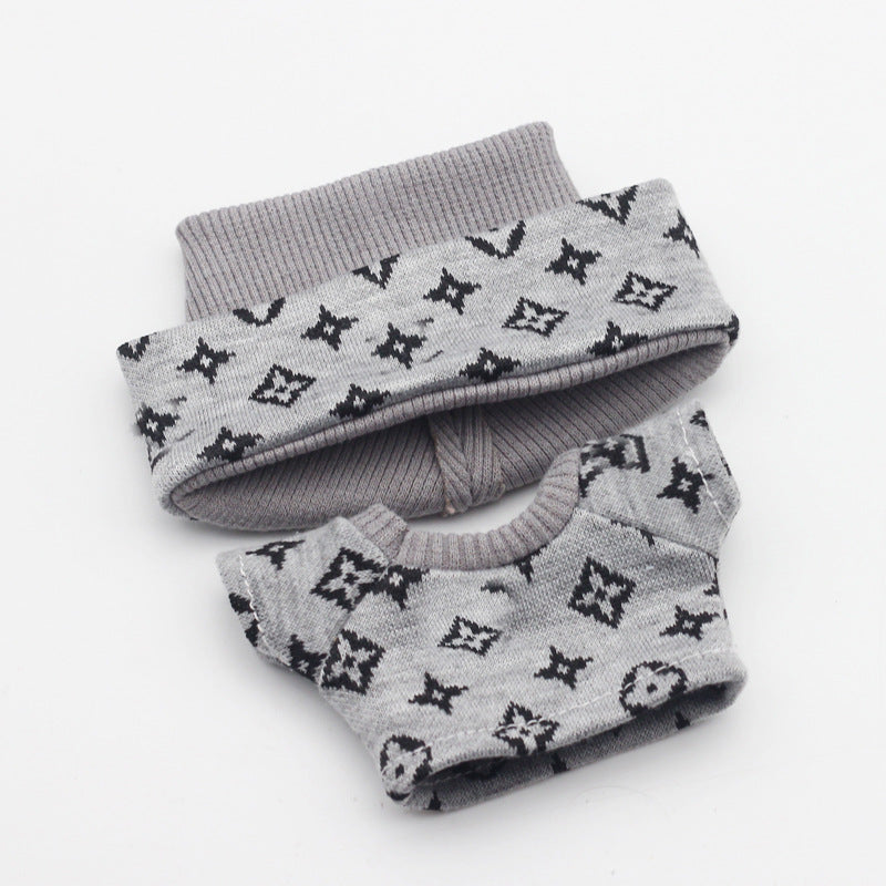 17cm Labubu First and Second Generation Blind Box Clothes