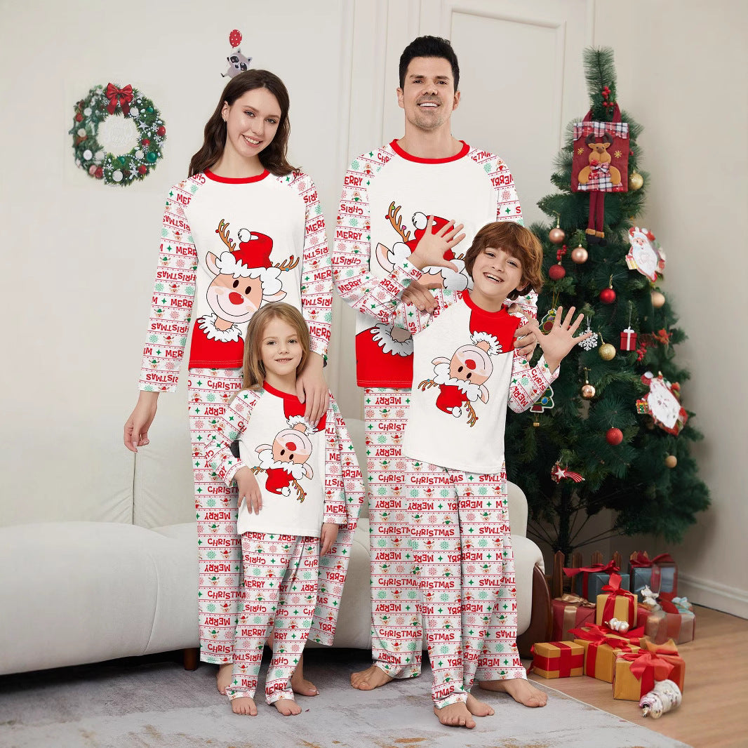 Julpyjamas Familj Matchande