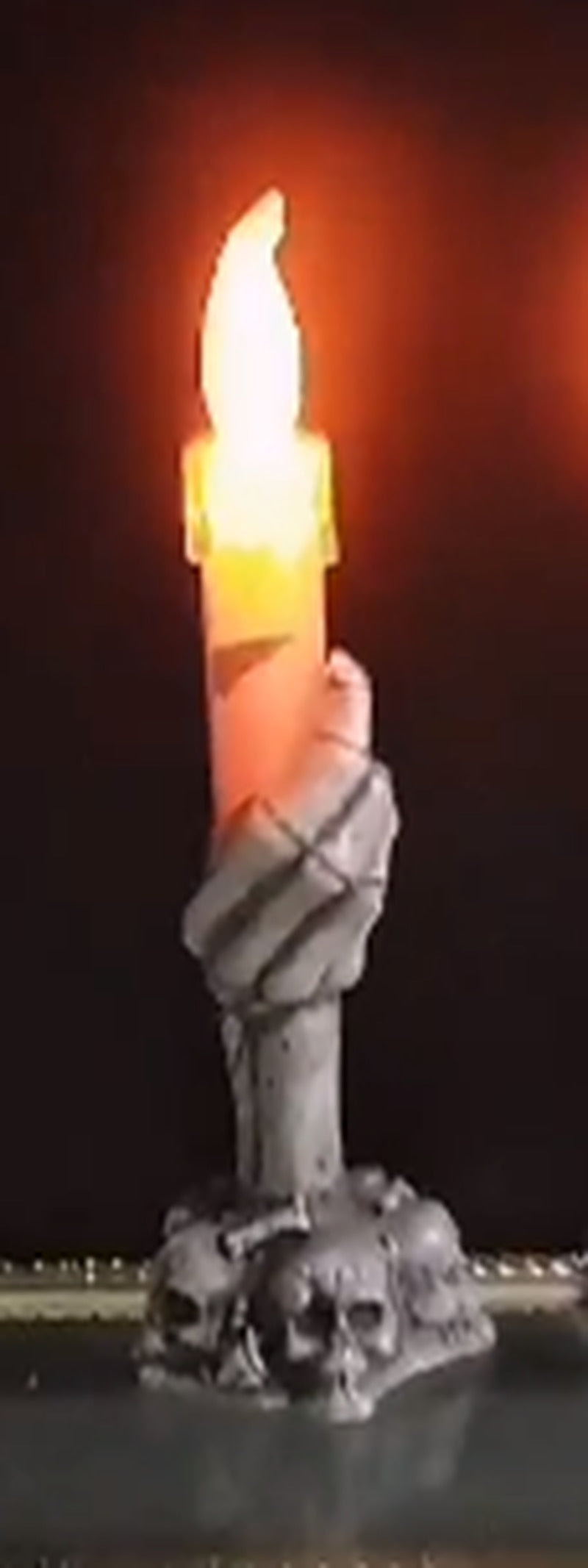 Halloween Ghost Hand LED-ljus